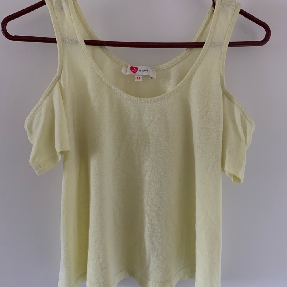 Shoulder cut out Top